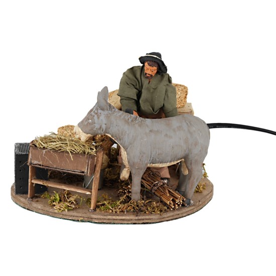 Maniscalo 12 cm in movimento per presepe Mondo Presepi
