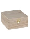 Cofanetto in legno cm 15x15x8 h