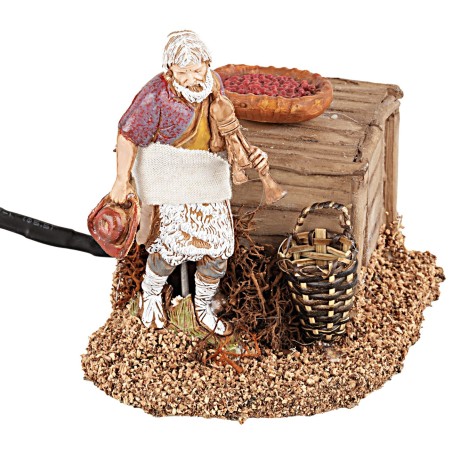 Zampognaro serie 10 cm Landi Moranduzzo en movimiento