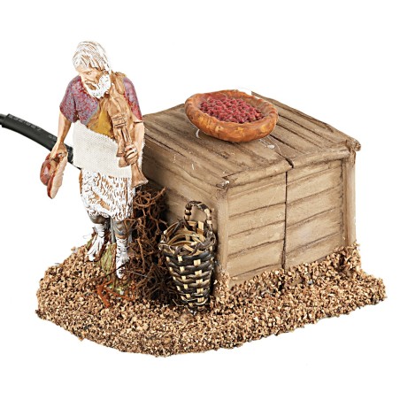 Zampognaro serie 10 cm Landi Moranduzzo en movimiento