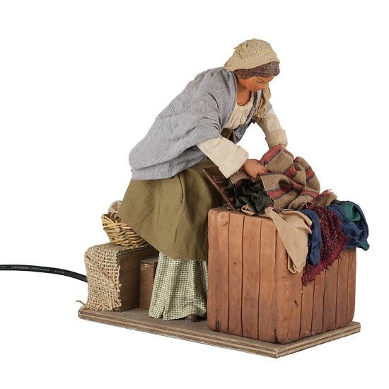 Lavandaia in movimento 24 cm