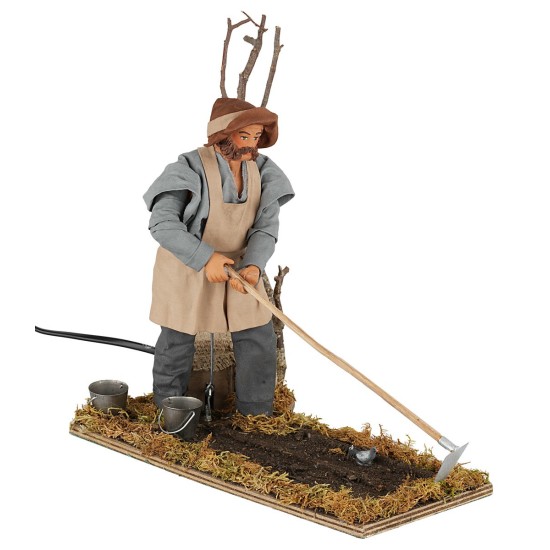 Contadino in movimento 24 cm per presepe Mondo Presepi