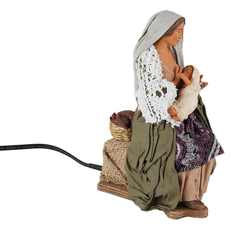 Breastfeeding woman in motion series 30 cm