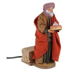 Re magi in movimento 30 cm per presepe Mondo Presepi 2