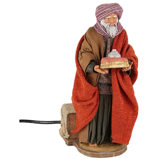 Re magi in movimento 30 cm per presepe Mondo Presepi