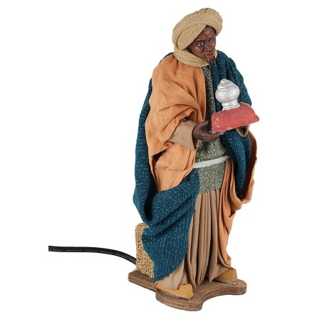 Re magi in movimento 30 cm per presepe Mondo Presepi