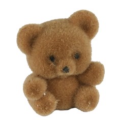Peluche orso 3 cm per presepe Mondo Presepi