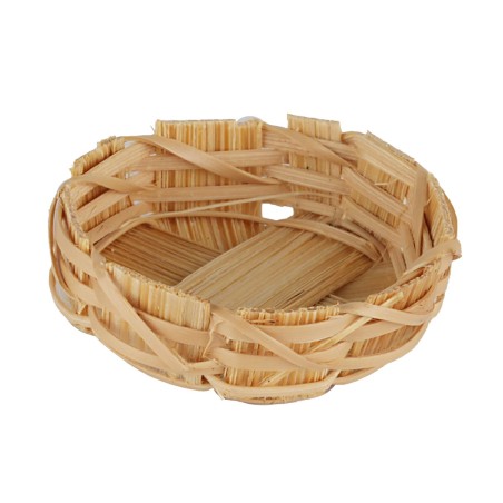 Wicker basket cm 3.5x1 h