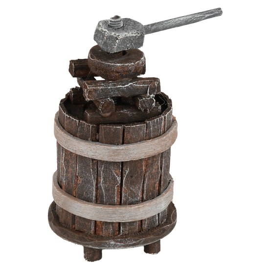 Prensa de madera cm ø 6x10,5 h