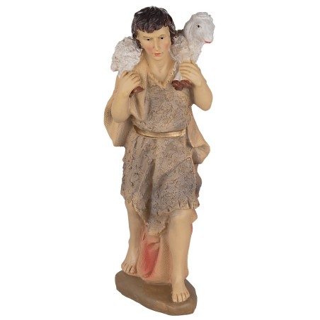 Set of 11 Nativity figures, Magi, angel and shepherd 40 cm in