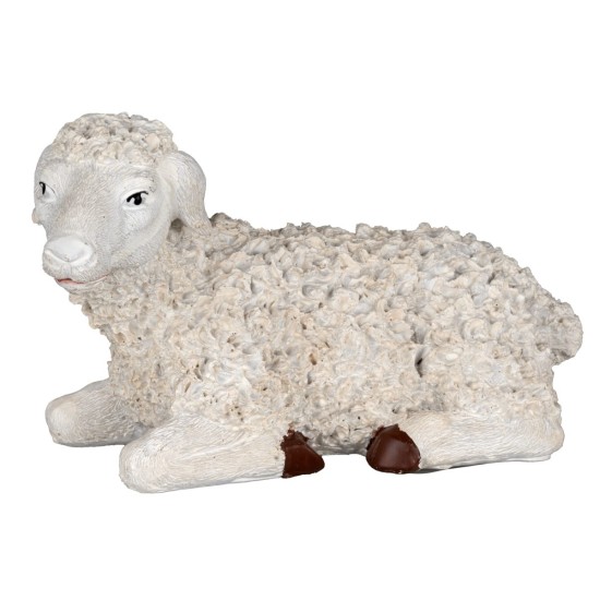 Conjunto de 11 figuras Natividad, Reyes Magos, ángel y pastor