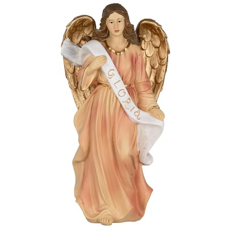 Set 11 soggetti Natività, Magi, angelo e pastore 40 cm in