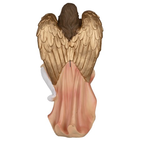 Conjunto de 11 figuras Natividad, Reyes Magos, ángel y pastor