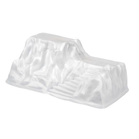 Escenario montaña blanco para decoraciones 42X22X17 cm