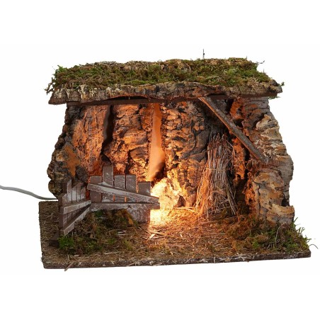 Illuminated cave cm 39x27x25h