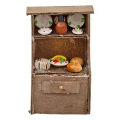 Armadio con cibo per statue 10-12 cm