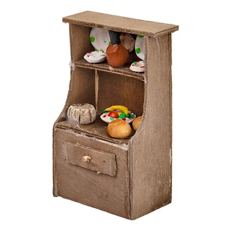 Credenza con cibo cm 7,5x4,5x13 h