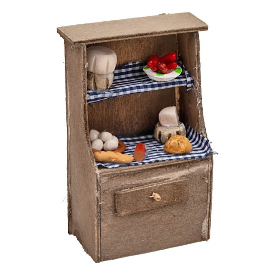 Credenza con cibo cm 7,5x4,5x13 h