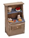 Credenza con cibo cm 7,5x4,5x13 h