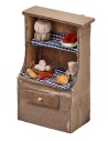 Credenza con cibo cm 7,5x4,5x13 h