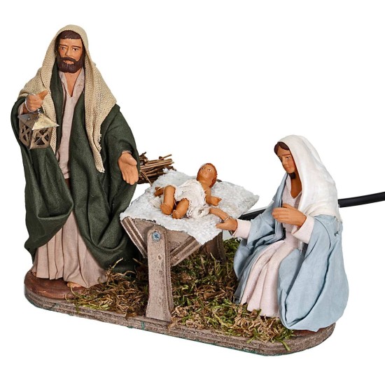Natividad 15 cm en movimiento