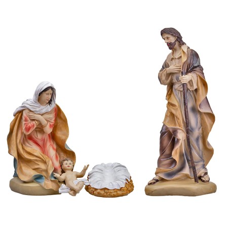 Set Natività 55 cm in resina