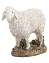 Sheep with high head for statues 12 cm in resin Martino Landi