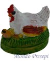 Hen with chick