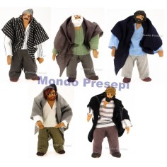 Uomo in piedi per movimenti cm 12 con braccio su-giù