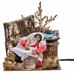 15 cm Moving Washerwoman