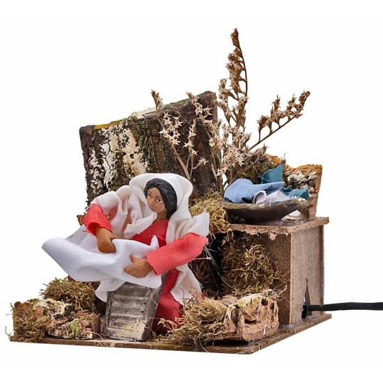 15 cm Moving Washerwoman