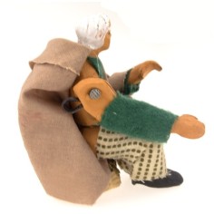 Man sitting 10 cm with arm up-down 2