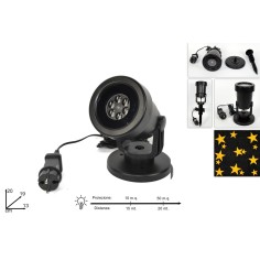 Proyector láser navideño exterior para pesebre Mondo