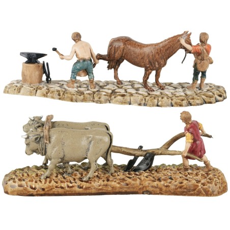 Set gruppo aratro e maniscalco Landi Moranduzzo 6 cm
