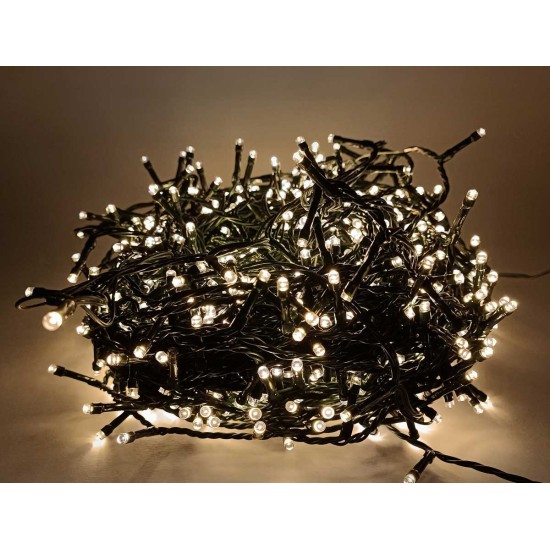 "400 LED mini lights for outdoor use, warm white, for Mondo nativity scene"
