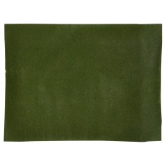 Velvet effect green meadow paper 50x70 cm for Mondo nativity scene.