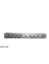Juego de 10 bolitas Ø 4 cm disponibles en varios colores