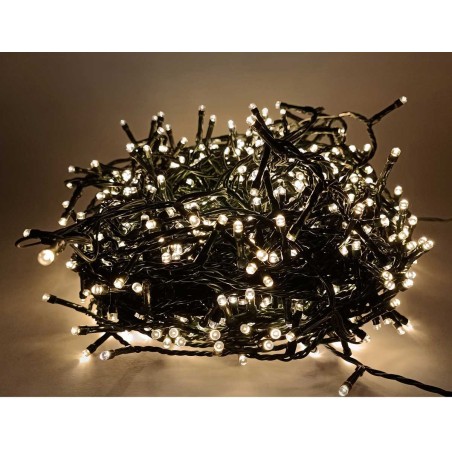 Minilucciole 240 led luce bianca calda per presepe Mondo Presepi