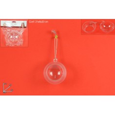 Sfera apribile trasparente ø 12 cm