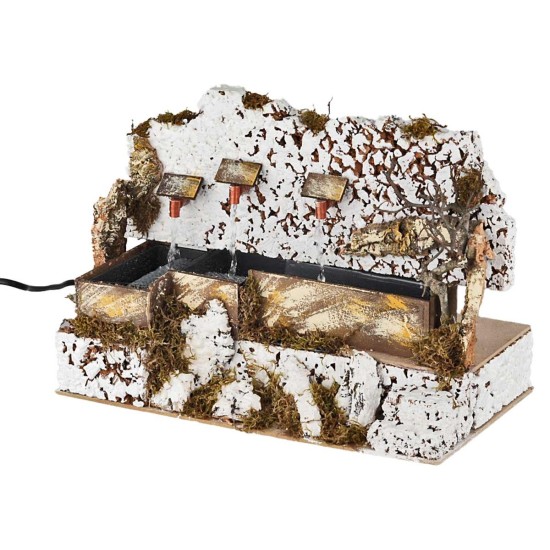 Fuente funcional tres chorros cm 33x18x24 h