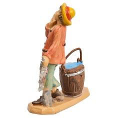 Pescivendolo cm 10 per presepe Mondo Presepi 2