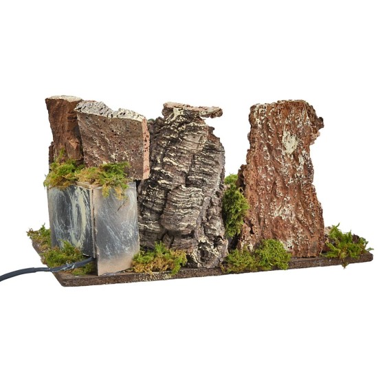 "Fisherman in motion 35x20x24 for nativity scene Mondo Presepi"