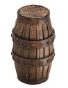 Botte medioevale in resina effetto legno 4 cm