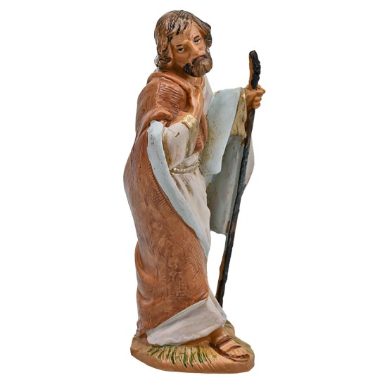 San Giuseppe 9,5 cm Fontanini per presepe Mondo Presepi