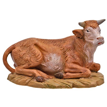 Ox lying 12 cm series Fontanini