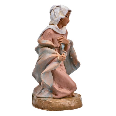 Madonna inginocchiata serie 12 cm Fontanini per presepe Mondo