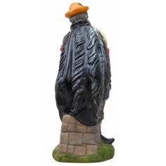 Suonatore con zampogna 53 cm Euromarchi per presepe Mondo 2