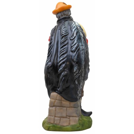 Suonatore con zampogna 53 cm Euromarchi per presepe Mondo