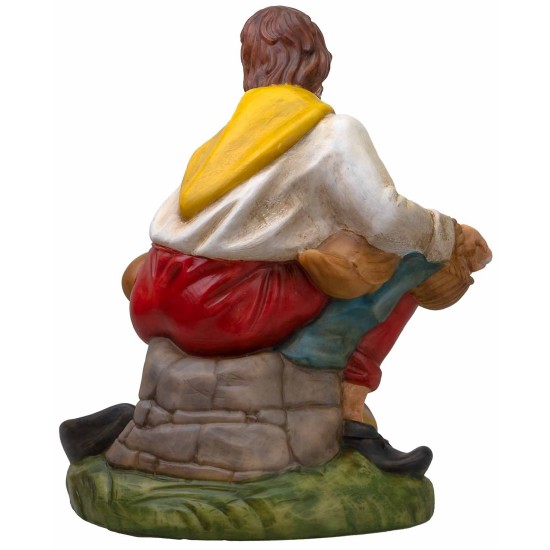 Contadino serie 53 cm Euromarchi da esterno per presepe Mondo