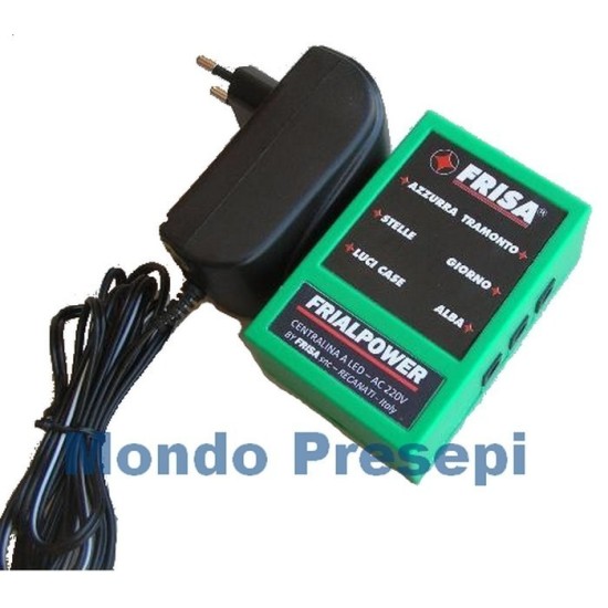 FrialPower central eléctrica para LED con adaptadores y